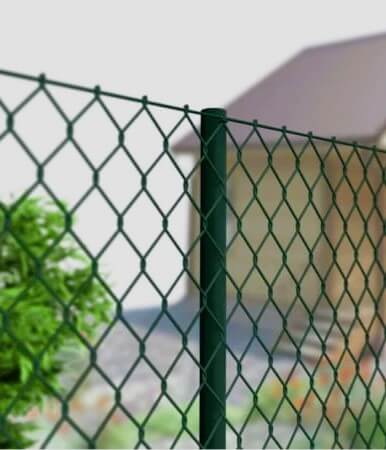 Забор из сетки-рабицы в Нижневартовске