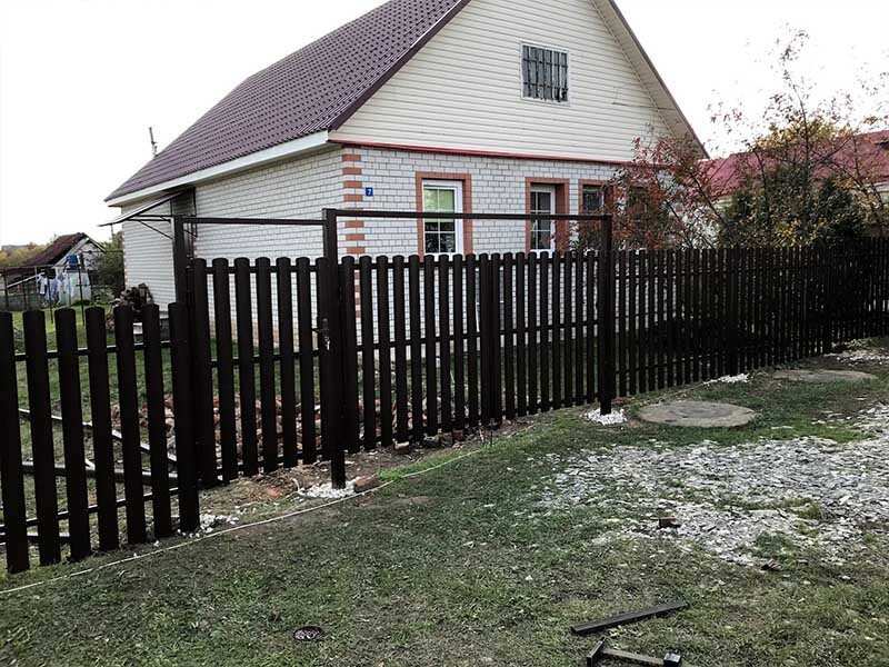 заборы из евроштакетника Нижневартовск