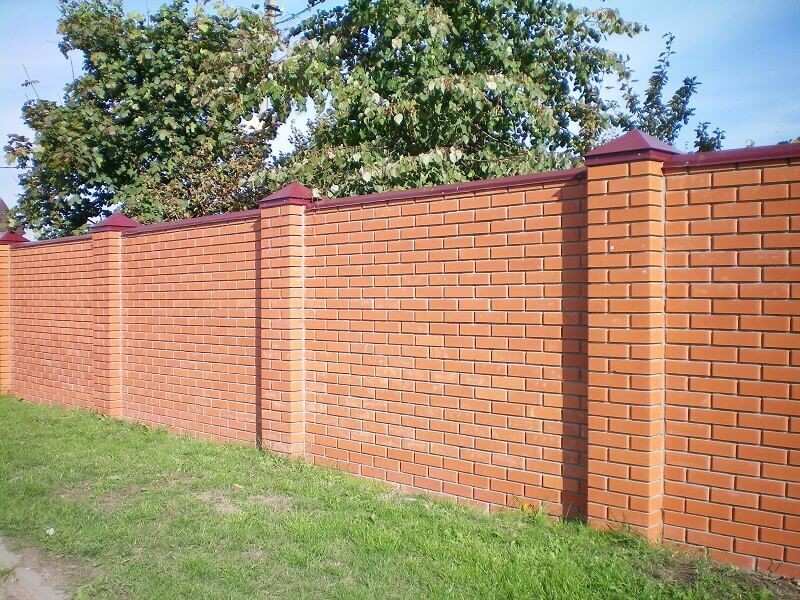 Кирпичные заборы Нижневартовск