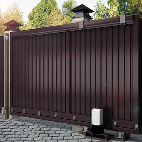 откатные ворота