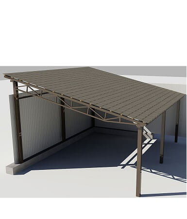 Навес из металлопрофиля Нижневартовск