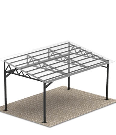 Прямой навес Нижневартовск