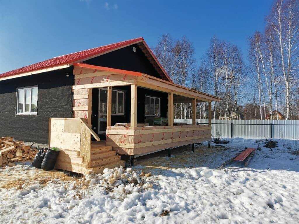 пристройка к дому Нижневартовске