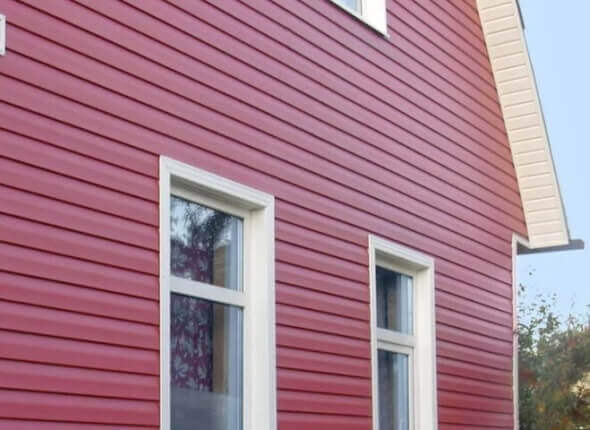 Обшивка фасадов домов сайдингом