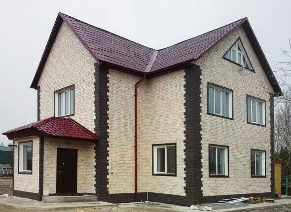 Отделка дома сайдингом