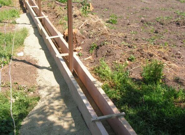 Фундамент для забора в Нижневартовске